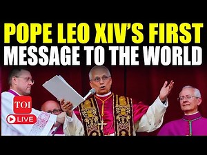 New Pope Announced 2025 LIVE | New Pope Cardinal Robert Prevost LIVE | Pope Leo XIV LIVE | Vatican