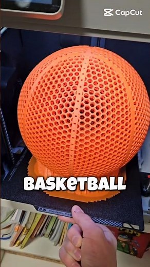 We 3D Printed an AIRLESS Basketball – And It Actually Works! #3dprinting #basketball #viralvideo