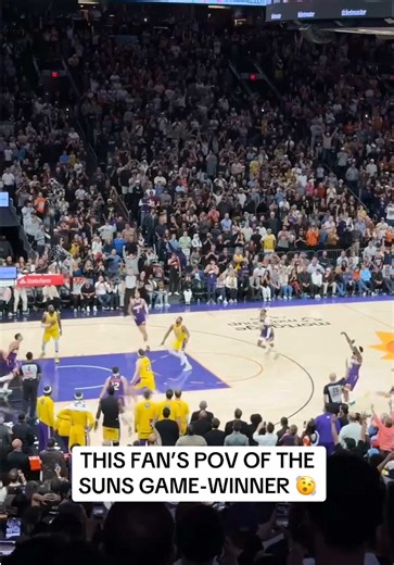 Epic Fan Experience: Suns vs Lakers Game-Winner Reaction