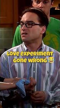 Sheldon’s science of love… ends in blood 😂 | The Big Bang Theory #shorts #tbbt
