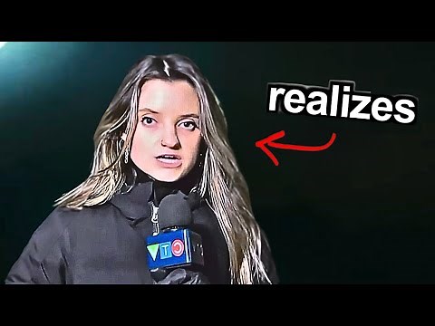 News Reporter Realizes She's Talking To The Murderer