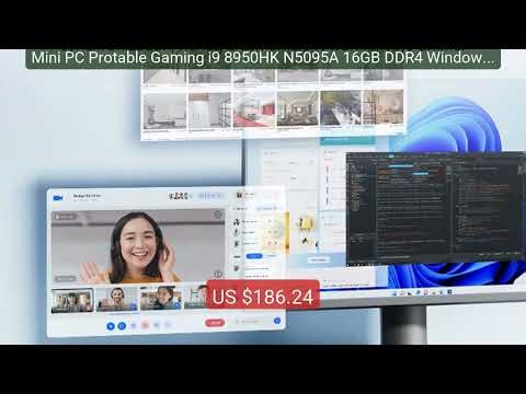 Mini PC Protable Gaming i9 8950HK N5095A 16GB DDR4 Windows 11 ... — Hot Deal 2026 | Limited Offer!