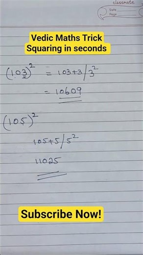 Square in seconds by this magical trick #vedicmaths #mathmagic #maths #trending #mathstricks #viral