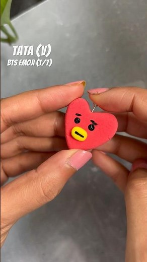 BTS emoji keychain ✨BTS clay Keychain ideas❤️ TATA Kaychain