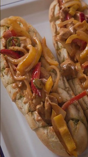 Buffalo Chicken Stuffed Garlic Bread