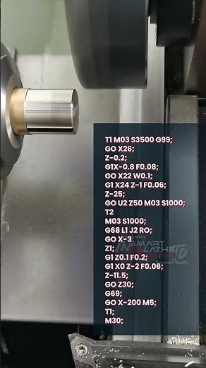 Forget Live Milling — Use a Polygon Tool for End Grooves on SL 36 CNC Lathe #Polygonmilling