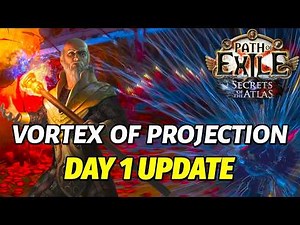 [PoE 3.26] Vortex of Projection is Insane - Day 1 Update | Archmage Hierophant