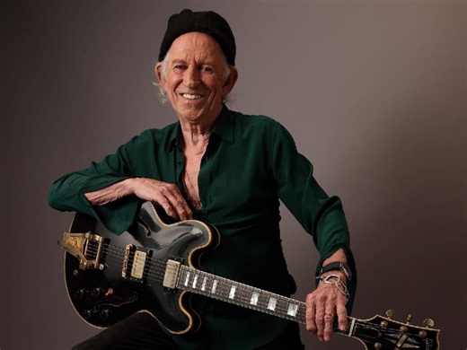 Gibson Guitars unveil collection with Keith Richards