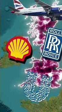 Most Popular Companies From Every Country! Global Power #companies #geography #maps #shorts