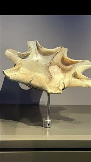 An impressive Alabaster artefact. I suspect it is a copy of a version in harder stone now lost