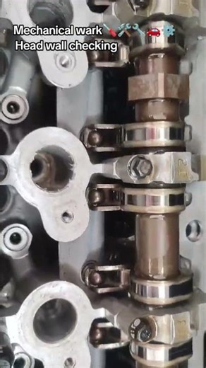 Engine Head Valve #automobile #works #mechanic #problemfix