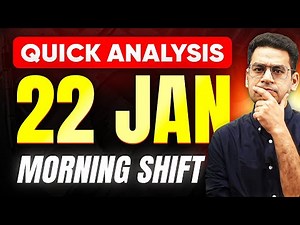 JEE Main 2025 | 22nd January Morning Shift 1 Analysis in 90 seconds | MathonGo | Anup Sir