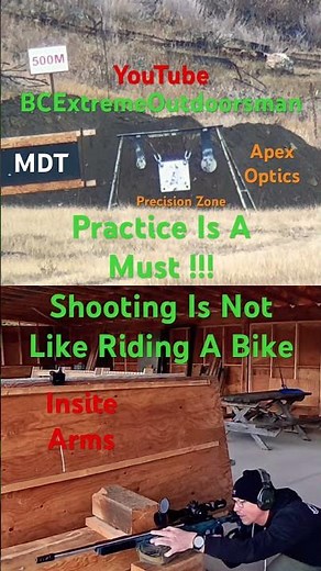 PRS Practice With 223 At 550 Yards #shorts