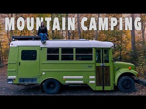Skoolie Camping in the Arkansas Mountains | Petit Jean State Park
