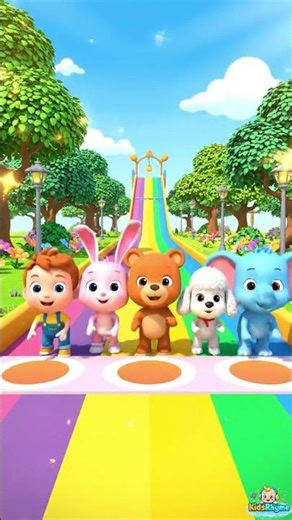 1 2 3 4 5 Ready Steady Go 🚀 | Fun Counting Poem for Kids | Learning Numbers #poem #countingforkids