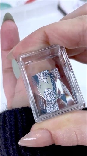 Where Porcelain Breaks, Gold Appears | Nail Stamping Art