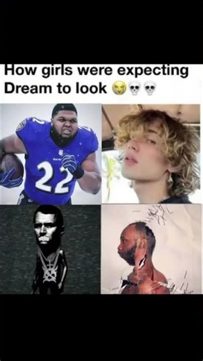 How Girls Expected Dream To Be 💀#meme #minecraft #dream