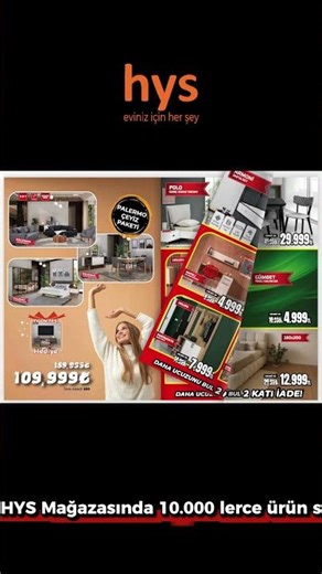 #Shorts HYS'de Mobilya Aksesuar Yatak Bazalarda Daha Ucuzunu Bulana Aradaki Farkın 2 Katı Hediye!