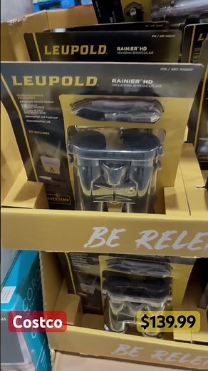 Unboxing Leupold & Stevens Rainier HD 10x42mm Binocular: A Costco Exclusive Deal for $139.99!