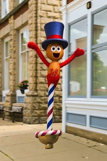 Dancing Barber Pole