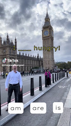 BE Verb Revision with Big Ben!