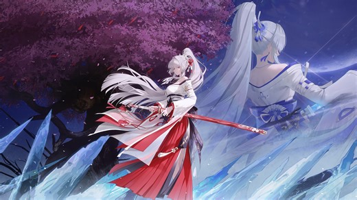 Hiyuki Wuthering Waves Red Hakama 4K & 5K Wallpaper | PixieWall