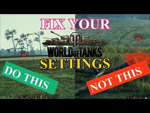 The Best WoT Settings Guide 2024! (check descr. for timestamps)