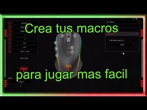 How to create or configure macros for your Pictek mouse