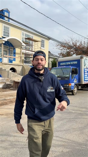 1.5K views · 14 reactions | This is what Long Island living is all about. We got another luxury transformation in the making coming your way. Watch how we bring this space to life with refined design and high-end materials from start to finish. Build: Brothers Paving & Masonry 隣 隣 隣 #BackyardGoals #LuxuryOutdoorLiving #PaverPerfection #HardscapeDesign | Brothers Paving & Masonry | Facebook