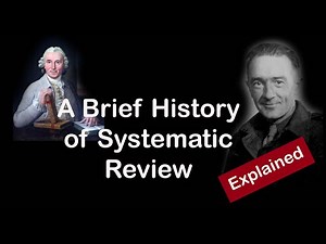 A Brief History of Systematic Review