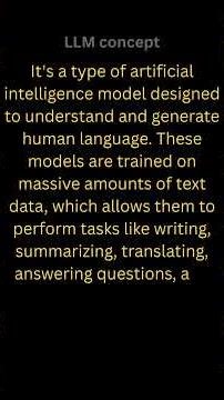 What is LLM in AI? | Beginner Friendly Guide #coding#codingforbeginners #pythonbeginner #llm #viral