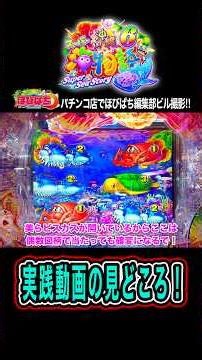 【Pスーパー海物語IN沖縄6】実践動画の見どころやで‼️#海物語 #沖海6 #ほびぱち #ビル #チャンネル登録お願いします！