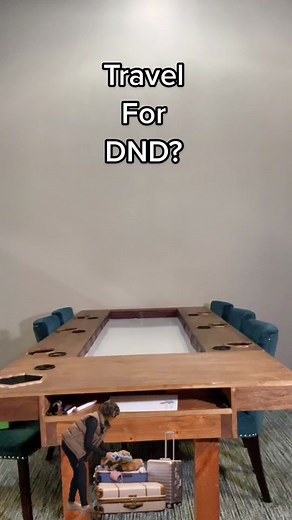 Organize Your DND Travel with Removable Pouch & Dice Tray