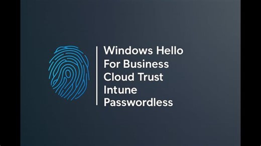 Configuring Passwordless Access to On-Prem Resources with WHfB & Cloud Trust | Entra ID Join | Alexandru Malos