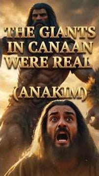 The Giants in Canaan Were Real (Anakim) #bible #history #biblestories #facts #scriptureexplained