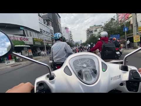 SAIGON DISTRICT 1 RUSH HOUR | SAIGON CRAZY MORNING TRAFFIC [NO EDITS + 4K]