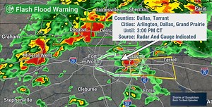 39K views · 560 reactions | Parts of the Dallas metro area are under a Flash Flood Warning as severe storms bring heavy rain to the area. Alex Wilson has the latest: https://bit.ly/3UzM2rh | The Weather Channel | Facebook