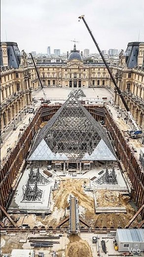 Why the Louvre Pyramid Was Controversial 😳 🇫🇷