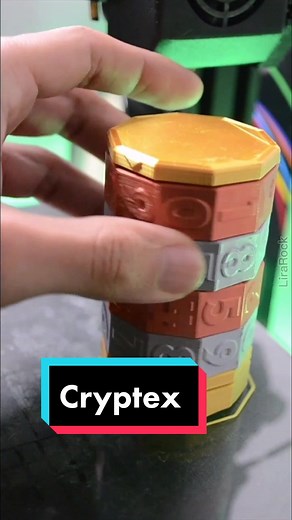 DIY Cryptex Challenge: A 3D Printed Cryptex Story