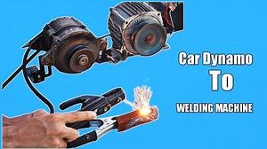 1.7M views · 13K reactions | i converted Car alternator Into 24V dc Free Welding Machine at home 2025 Best Experiment | Creative Own | Facebook