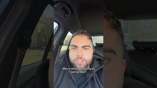 Why is texting & driving so normal now?