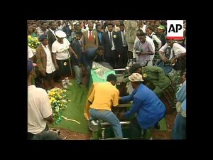 South Africa - Funeral Disruption