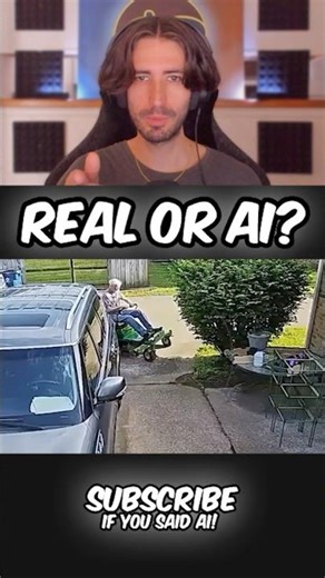 Is this fail Real or Ai? #reaction #ai #real #streamer