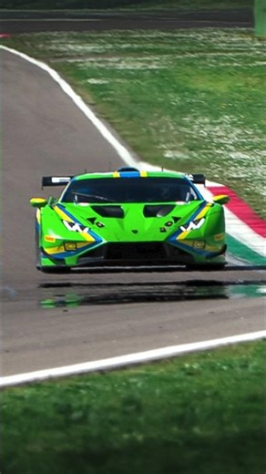 Lamborghini Huracán GT3 EVO2 Hitting the Rev Limiter 💯 Pure V10 Sound!