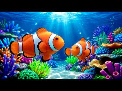 The Best 4K Aquarium - Dive Into The Mesmerizing Underwater Realm, Sea Jellyfish, Coral Reefs