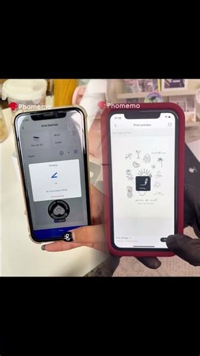 Print cute labels with Phomemo 241BT label printer!#phomemo #labelmaker