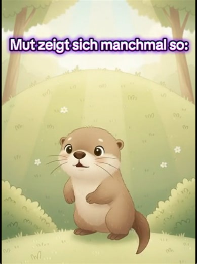 Manchmal wächst Mut nicht durch große Sprünge. Sondern durch kleine Schritte 💪🏻 Ein Pfötchen nach dem anderen 🦦 Ein Moment nach dem anderen ✨️ Genau so lernen Kinder, sich sicher zu fühlen und selbstbewusst Neues zu wagen 🦦✨ Entdecke Lumi Otterwelt! 🌀 Die magische Welt von Lumi der Otter – sanfte Kinderlieder & Geschichten für ruhige Momente, kleine Abenteuer & emotionale Nähe (0–6 Jahre). Lumi begleitet Kinder & Eltern durch Alltag, Mut & Spielspaß mit Herz und Otter-Magie! ✨ Folge uns ger