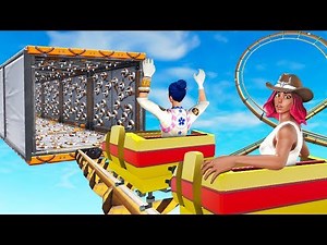 Survive HAPPY DEATH LAND Theme Park! - (Fortnite Creative)