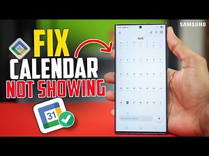 How to Fix Samsung Calendar Not Showing Events and Holidays