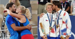 Meilės istorija sujaudino tūkstančius: laimėtas auksas užkūrė olimpiečių jausmų ugnį